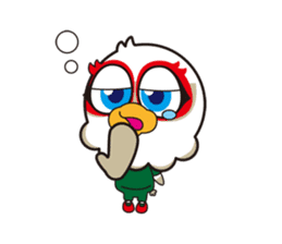 MATSUMOTO YAMAGA F.C. OFFICIAL MAME GANS sticker #1760076