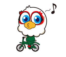 MATSUMOTO YAMAGA F.C. OFFICIAL MAME GANS sticker #1760078