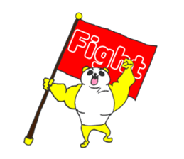 Awakening panda sticker #1760172