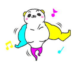 Awakening panda sticker #1760196