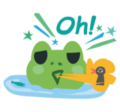 Kaeru-kun WORLD sticker #1760726