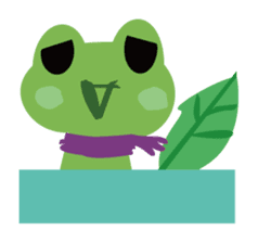 Kaeru-kun WORLD sticker #1760729