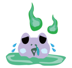 Kaeru-kun WORLD sticker #1760745