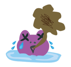 Kaeru-kun WORLD sticker #1760747