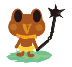 Kaeru-kun WORLD sticker #1760750