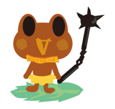 Kaeru-kun WORLD sticker #1760750