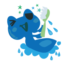 Kaeru-kun WORLD sticker #1760752