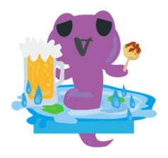 Kaeru-kun WORLD sticker #1760753