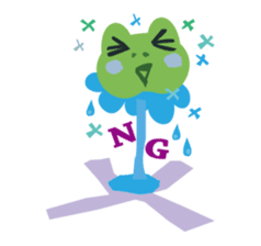 Kaeru-kun WORLD sticker #1760754