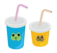 Kaeru-kun WORLD sticker #1760756