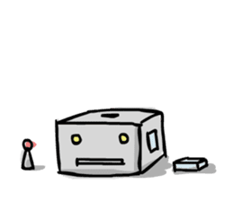 Something like a robot sticker #1761019