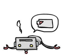Something like a robot sticker #1761023