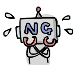 Something like a robot sticker #1761025