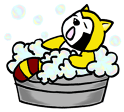 Raccoon Pu-yon sticker #1761159