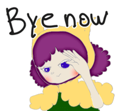 A wolf girl and a little red -English sticker #1761358