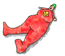 Space boy sticker #1762071