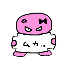 Ribbon-chan & Nyanko sticker #1762247