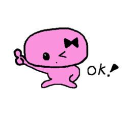 Ribbon-chan & Nyanko sticker #1762250