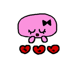 Ribbon-chan & Nyanko sticker #1762254