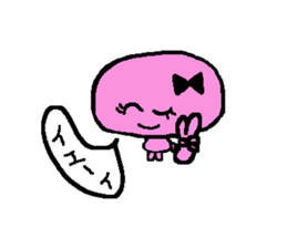 Ribbon-chan & Nyanko sticker #1762256