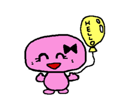 Ribbon-chan & Nyanko sticker #1762258