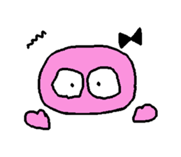 Ribbon-chan & Nyanko sticker #1762268