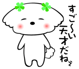 Maltese dog, 'Milk' sticker #1762461