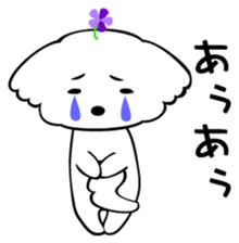 Maltese dog, 'Milk' sticker #1762464