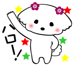 Maltese dog, 'Milk' sticker #1762472