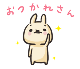 Pretty white cat sticker #1763339