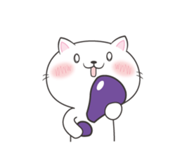 Cat with the exclamation mark sticker #1763500