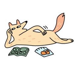 Daily fox sticker #1764615