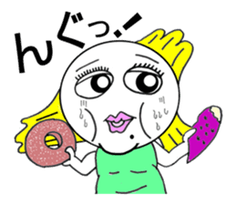 The life of "patty shrimp". sticker #1764823