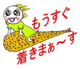 The life of "patty shrimp". sticker #1764836