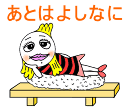 The life of "patty shrimp". sticker #1764840