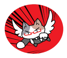 A father cat sticker #1764852