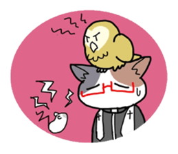 A father cat sticker #1764867