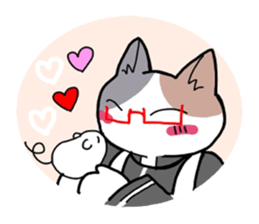 A father cat sticker #1764872