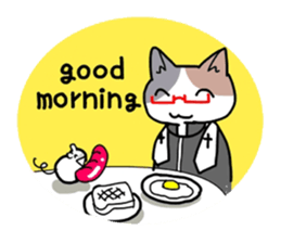 A father cat sticker #1764873