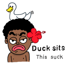 Ngao Guan (English) sticker #1765276