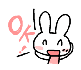 A good rabbit sticker #1765296