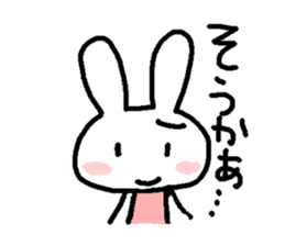 A good rabbit sticker #1765298