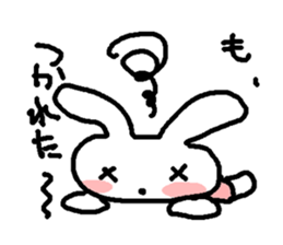 A good rabbit sticker #1765302
