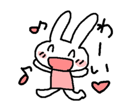 A good rabbit sticker #1765308