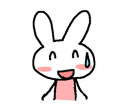 A good rabbit sticker #1765316