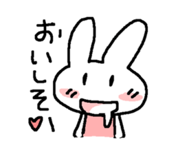 A good rabbit sticker #1765320
