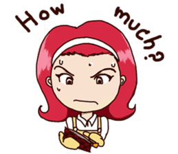 Molly and her baby sticker #1765523