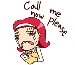 Molly and her baby sticker #1765546