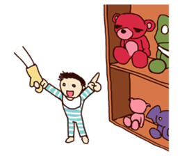 Molly and her baby sticker #1765547