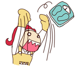 Molly and her baby sticker #1765548